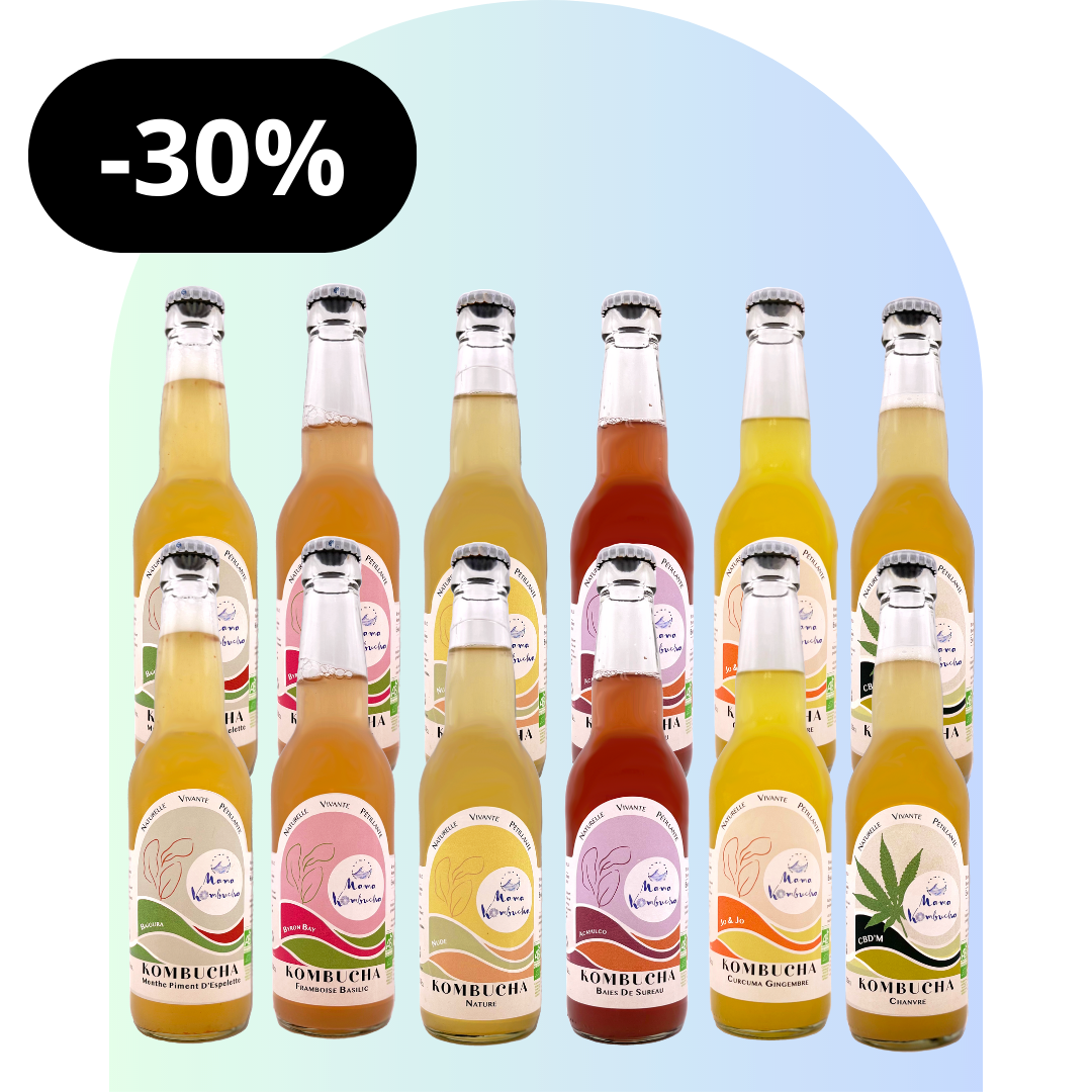 Mama Kombucha Pétillante de bienfaits